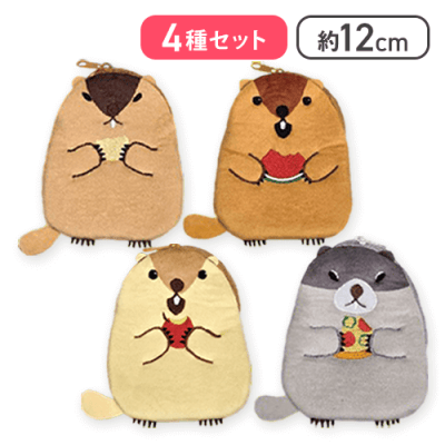 【全種セット】マーモットのもっとっとフードファイトポーチ