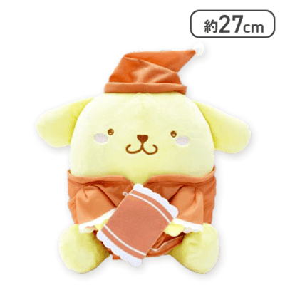 【ポムポムプリン】サンリオキャラクターズ パジャマっこドールBIGタイプ1