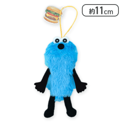 【ハンバーガー】パペットスンスン アクリル付きマスコット〜ダイナー〜