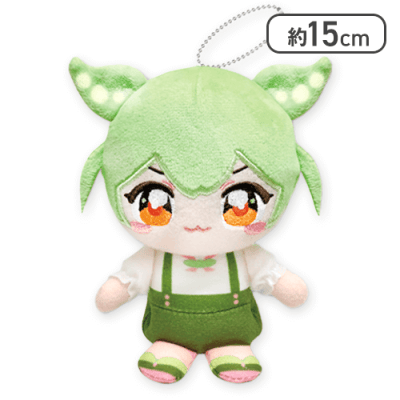 【えがお】ずんだもん ぬいぷりけおすわり