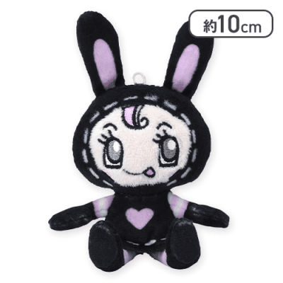 【ブラック】ナルミヤキャラクターズ マスコット“ベリエちゃん”Ver.2