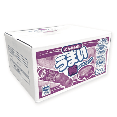 うまい輪めんたい味シェアBOX※賞味期限:2025/12/31