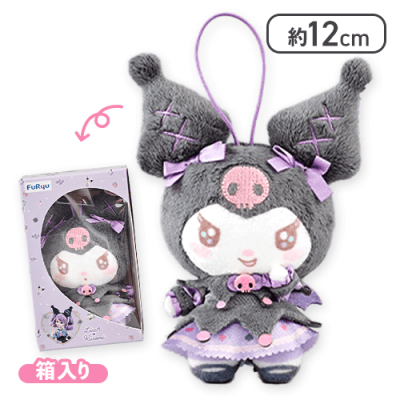 【クロミにっこり】LiccA×My Melody Kuromi おもちゃ箱入りマスコット