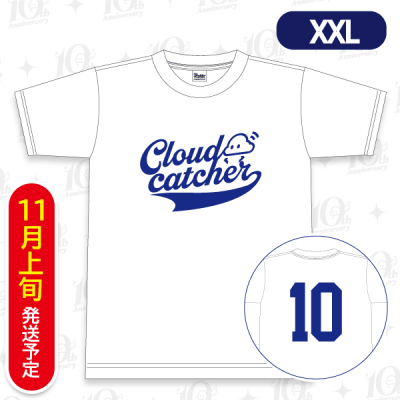 【ホワイト/XXL】10thオリジナルTシャツ　※11月上旬発送予定