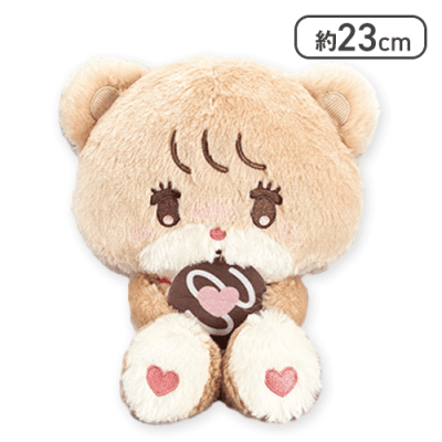 【ラテ】mikko×Sanrio characters ドーナツデザインBIGぬいぐるみ2