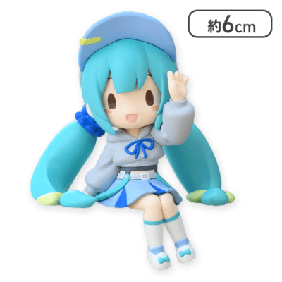 【ボーイッシュ】初音ミクシリーズ ふわぷち ちょこのせ ミニフィギュア“初音ミク”Vol.3