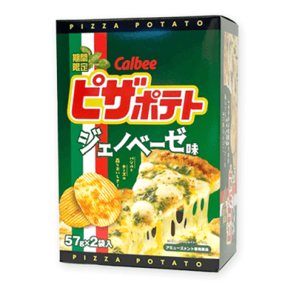 AMトレジャーBOX2 ピザポテト＜ジェノベーゼ味＞※賞味期限:2026/02/28