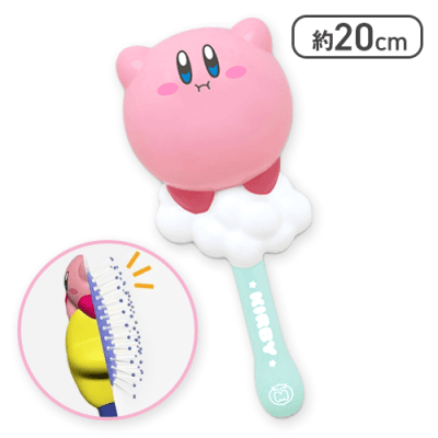 【ホバリング】星のカービィ ダイカットヘアブラシ