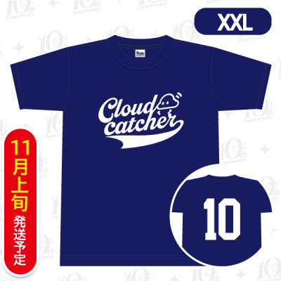【インディゴ/XXL】10thオリジナルTシャツ　※11月上旬発送予定