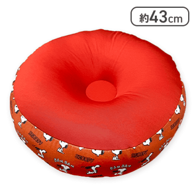 【レッド】スヌーピー カウチクッション３