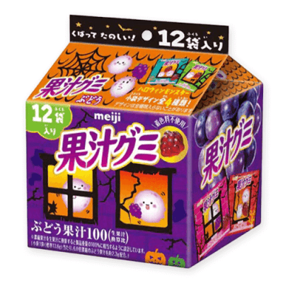 果汁グミスマートパックぶどうハロウィン※賞味期限:2026/07/31