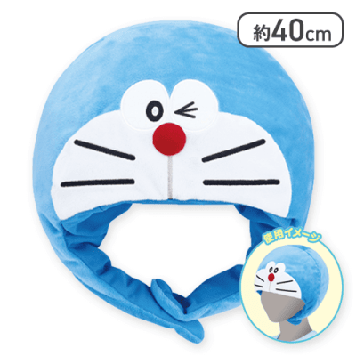 【ウインク】ドラえもん ぬいぐるみ帽子