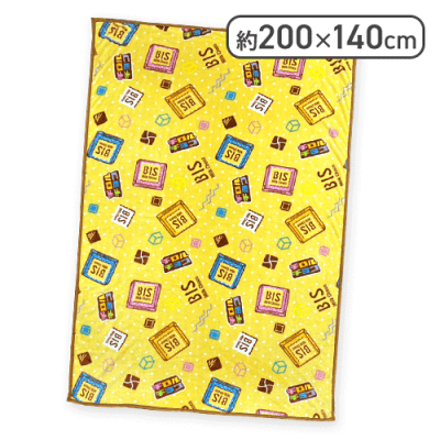 【ビス】チロルチョコ超BIGフランネル毛布