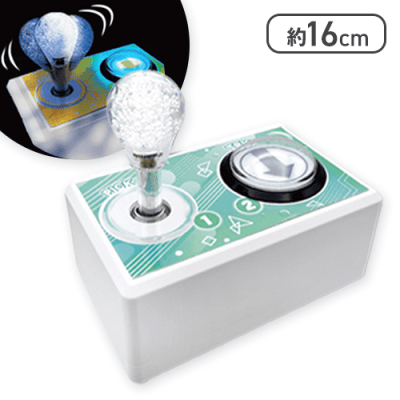 【ミントグリーン】クレーンゲーム スティック＆ボタン6