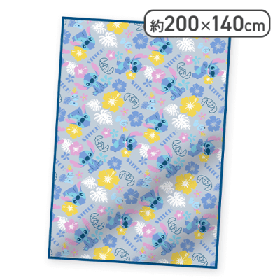 【スティッチ】ディズニー超BIGフランネル毛布vol.1 2025