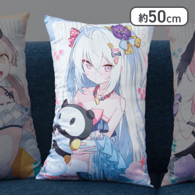 【アズサ】ブルーアーカイブ 描き下ろしビジュアルアートクッション 水着ver.