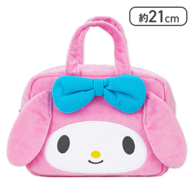 【マイメロディ】サンリオキャラクターズ フェイスふわふわバッグ
