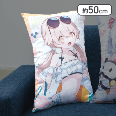 【ヒフミ】ブルーアーカイブ 描き下ろしビジュアルアートクッション 水着ver.
