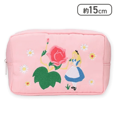 【不思議の国のアリス】ディズニーキャラクター 刺繍ポーチ