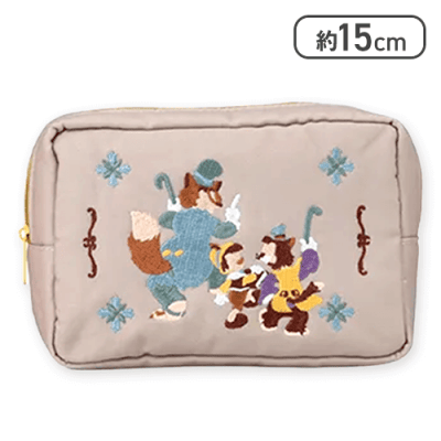 【ピノキオ】ディズニーキャラクター 刺繍ポーチ
