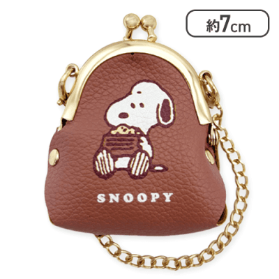 【ウィンターローズ】スヌーピー　ミニがまぐちKC