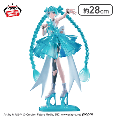 初音ミク BANPRESTO EVOLVE Clearluxe-EmeraldGem-フィギュア