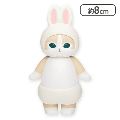 【ホワイト】mofusand うさにゃんフィギュア2