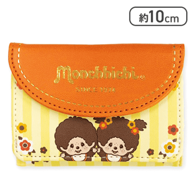 【オレンジ】モンチッチ ミニウォレット Ver.2 