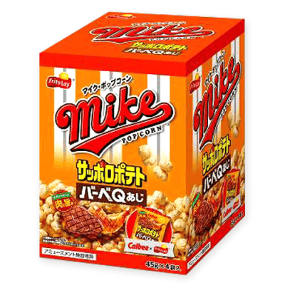 マイクポップコーンサッポロポテトバーベQ爆買いBOX※賞味期限:2026/04/30