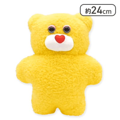 【黄色いくま】mojojojo BIGぬいぐるみ4