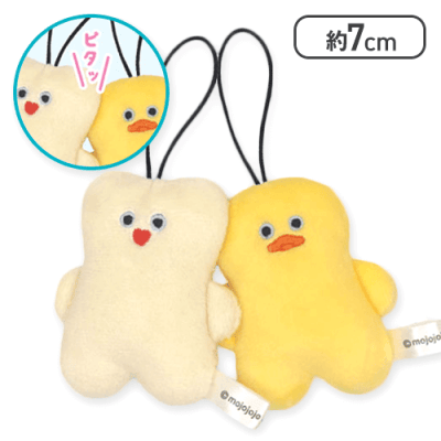 【Cherry on top&You never know】mojojojoにこっとストラップ 2種セット