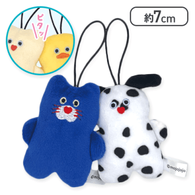 【Nicky&Pete】mojojojoにこっとストラップ 2種セット