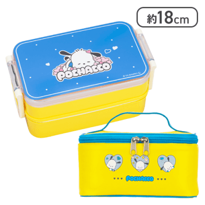 ポチャッコ ゆるポチャスタイル保冷バッグ付きランチボックス