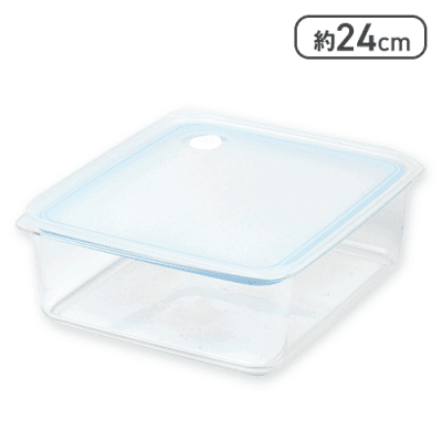 Easy Clean Easy Clean 深型密閉保存容器(L) ブルー