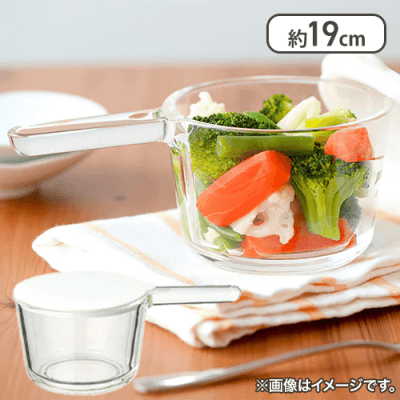 HARIO 「ガラスのある生活」 ガラスの小鍋