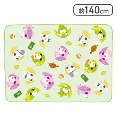 お茶犬　プラチナムザッカブランケット