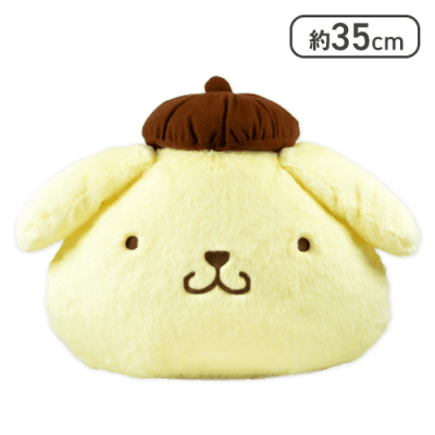【ポムポムプリン】サンリオキャラクターズ 顔デカクッション7