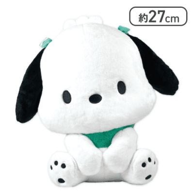 【ポチャッコ】サンリオキャラクターズ リボンおすわりドールBIGタイプ2