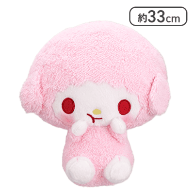 【マイスウィートピアノ】マイメロディ・クロミ むぎゅっとBIGぬいぐるみ