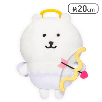 【天使くま】ナガノキャラクターズ 天使＆悪魔ぬいぐるみ