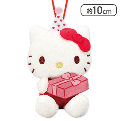 【ハローキティ】モンチッチ×ハローキティ アニバーサリーおすわりマスコット