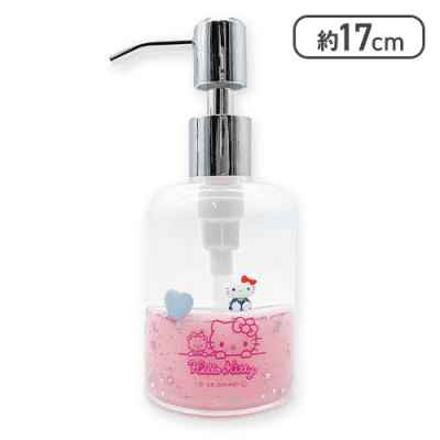 【ハローキティ】ハローキティ・クロミ　ぷかぷかソープボトル
