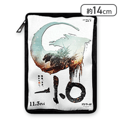 【ゴジラ－1.0】GODZILLAポスターポーチ