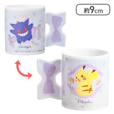 【パープル】ポケットモンスター　プラチナムザッカリボンマグカップ