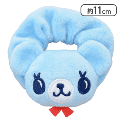 【ミントくん】ナルミヤキャラクターズ　マスコット付シュシュ