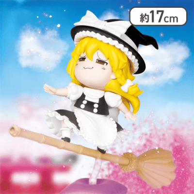 東方Project　ゆっくり風デフォルメフィギュア霧雨魔理沙