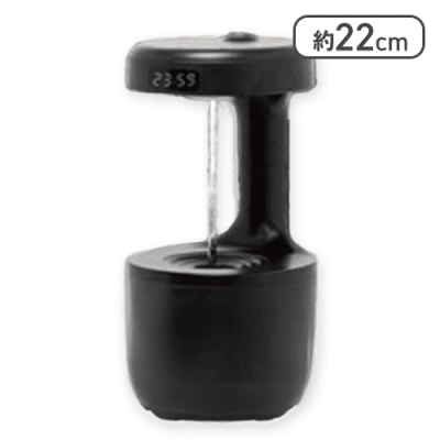 【ブラック】超音波 反重力加湿器