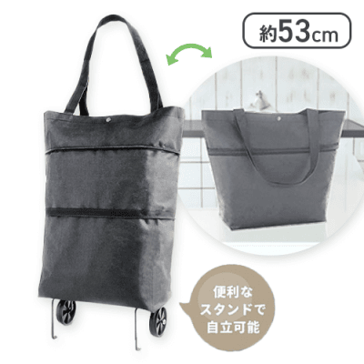 折りたためるキャリーバッグ