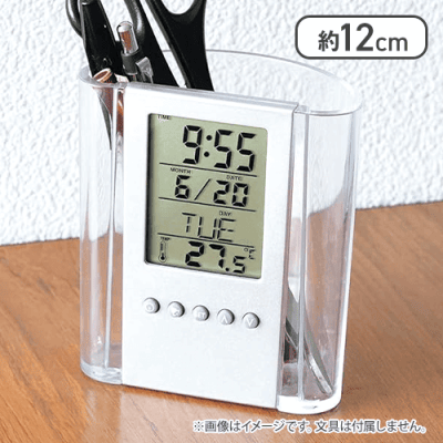 PATTO -パット-クリアスタンドクロック