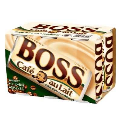 ボス カフェオレ 6缶パック※賞味期限:2026/10/31